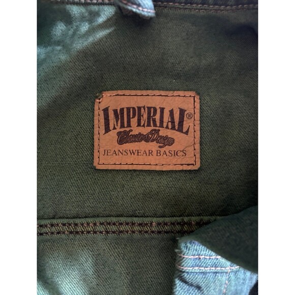 Taylor Swift vintage  distressed green denim jean jacket - Picture 5 of 5